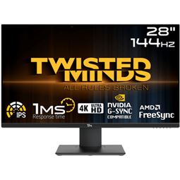 Twisted Minds Flat Gaming Monitor 28'' 4K UHD - 144Hz, TM28EUI