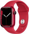 Apple Watch Series 7 GPS, 41mm (PRODUCT)RED Alu Case (P.)RED Sport Band Reg