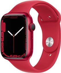 Apple Watch Series 7 GPS, 45mm (PRODUCT)RED Alu Case (P.)RED Sport Band Reg