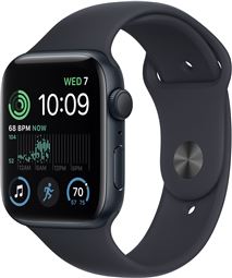 Apple Watch SE 2022 GPS 44mm Midnight Alu. Case/Midnight Sport Band - Regular
