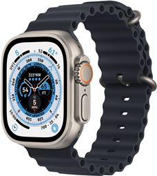 Apple Watch Ultra GPS + Cellular 49mm Titanium Case/Midnight Ocean Band