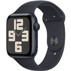 Apple Watch SE GPS 44mm Midnight Aluminium Case with Midnight Sport Band - S/M