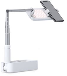 4smarts Selfie Stand LoomiPod Fold med lampe og fjernbetj.