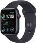 Apple Watch SE 2022 GPS + Cell, 44mm Midnight Alu. Case/Midnight Sport Band - Re