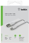 Belkin Boost Charge Usb-A To Usb-C Cable Pvc 1M -White
