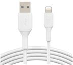 Belkin Boost Charge Lightning To Usb-A Cable Pvc 1M - White