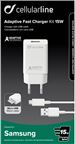 Cellularline Adaptive Fast Charger Kit 15w, micro USB kabel 1 m.