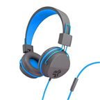 JLAB Kids safe on-ear headphones, max 85db, blå
