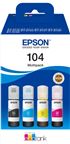 Epson EcoTank 104 Sort Gul Cyan Magenta