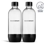 Sodastream Twin 1L classic DWS, 2 flasker